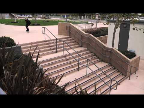 Decenzo battles a huge triple set and lands one of the biggest frontside 360's EVER!