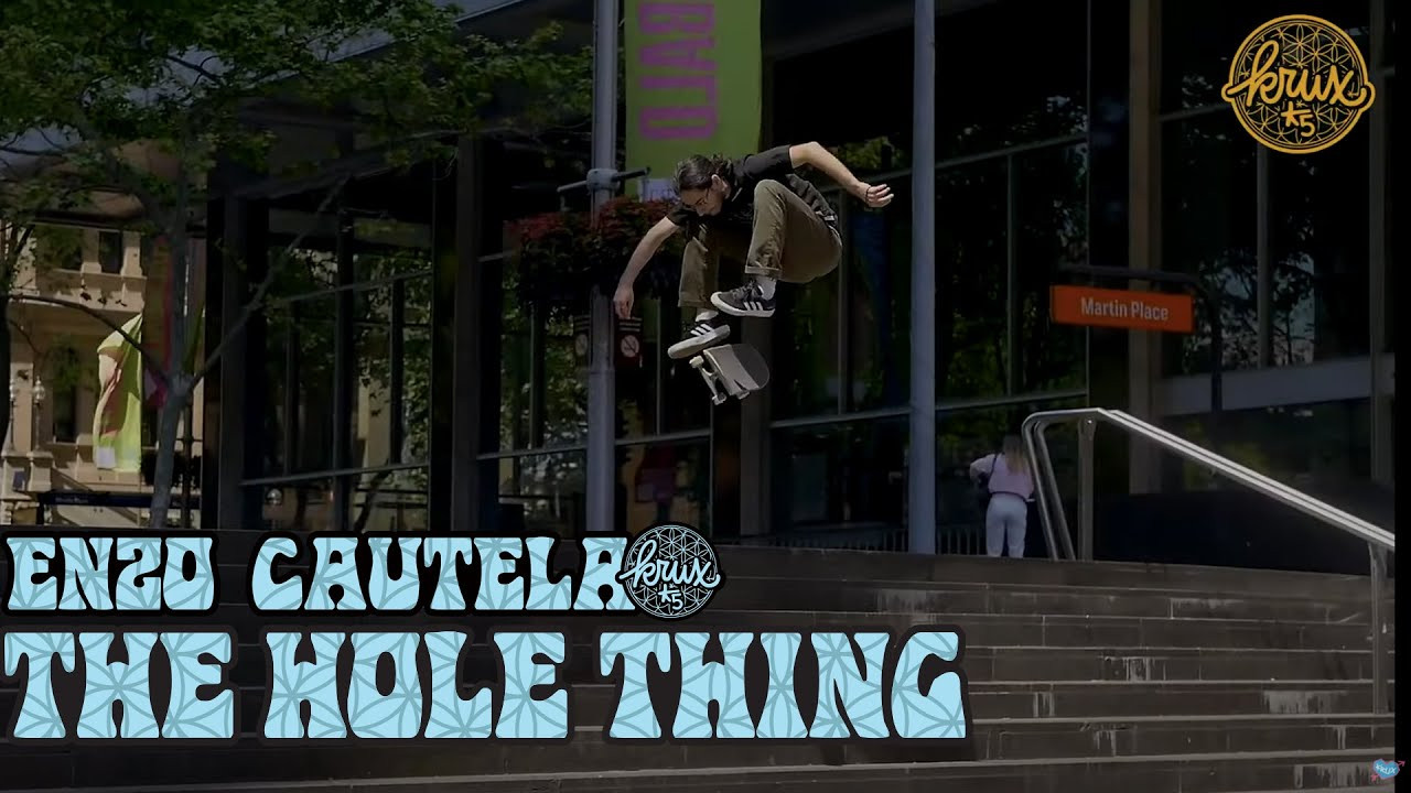 Peep the uncut version of all that went into The Hole Part for his Krux<br /><br />Follow Enzo on Instagram!<br />https://www.instagram.com/enzo_cautela<br /><br />Filmed by:<br /> Tyler Younds<br />https://www.instagram.com/sickyouds<br />John Ossedryver<br />https://www.instagram.com/yuckisthatjohn/<br /><br />Edited by: <br />Tyler Younds <br />https://www.instagram.com/sickyouds<br />Cody Long<br />https://www.instagram.com/codylonglens/<br /><br />Checkout all the new trucks n' stuff here: <br />https://www.nhsfunfactory.com/krux-trucks<br />http://kruxtrucks.com/<br /><br />Follow Krux Trucks on TikTok!<br />https://vm.tiktok.com/JND9V13/<br />Follow Krux Trucks on Instagram:<br />https://instagram.com/kruxtrucks<br />Follow Krux Trucks on Twitter:<br />https://twitter.com/kruxtrucks<br />Like Krux Trucks on Facebook:<br />https://www.facebook.com/Kruxtrucks