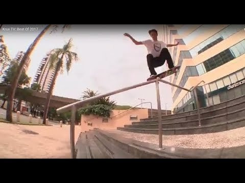 The Krux squad came through with some tasty skateboard action in 2017. Here's a little sampler of some our favorite videos. Featuring:<br />Louie Barletta, Nora Vasconcellos, Albert Nyberg, Kevin Braun, Ryan Reyes, Logan Frank, Amandus Mortensen, Kelvin Hoefler, Jon Nguyen, Silas Baxter-Neal, Cairo Foster, Tommy Sandoval, Nestot Judkins, Ron Whaley, Caswell Berry, Danny Fuenzalida, Aaron Goure, Ryan Lay, Alex Massotti, Anderson Stevie, Travis Harrison, Kechaud Johnson, Jeff Dechesare, Mike Paek, Brian Hastings and June Saito.<br />Looking forward to 2018!<br />"It's gonna be a great year, Gilbert." -Louis Skolnick, Revenge of the Nerds