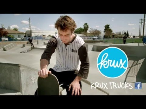 Jimmy Carlin has a heart to heart with his trucks.<br />Krux: We got your back.