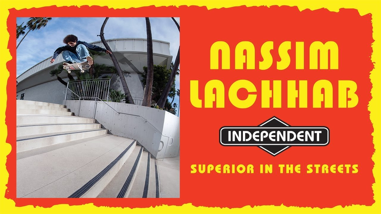Hop on the session and go Behind The Ad with Nassim Lachhab as he switch flips a triple set for the latest Independent Trucks AD in Thrasher's July ’23 issue.<br /><br />Folllow Nassim - ( https://instagram.com/nassimlachhab )<br /><br />Filmed by:<br />Grant Levy - ( https://instagram.com/skipmang )<br />Gavin Denike - ( https://instagram.com/gavinseandenike )<br />Lannie Rhoades - ( https://instagram.com/justsomedude )<br />Jesse Silva - ( https://instagram.com/noguf )<br /><br />Edited by: <br />Jesse Silva - ( https://instagram.com/noguf )<br /><br />____________________________________________________________________<br /><br />Ride The Best and Subscribe to Independent Trucks!<br /><br />Shop: https://nhsskatedirect.com/pages/independent-trucks<br />YouTube: http://bitly.com/IndyYouTube​​<br />Facebook: https://www.facebook.com/IndependentTrucks<br />Instagram: https://instagram.com/independenttrucks​<br />Twitter: https://twitter.com/indy_trucks​