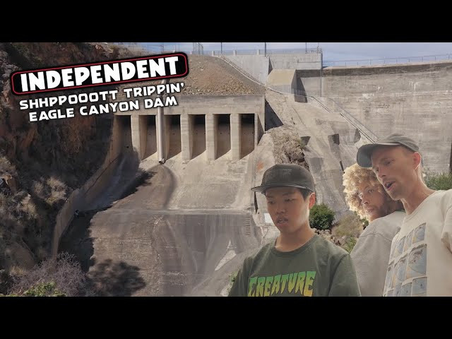 Ride The Best 👊 Subscribe to Independent Trucks! http://bit.ly/IndySubscribe<br /><br />Hop in the van and go spot trippin’ with Chris Cope, Jesse Lindloff, Sota Tomikawa, Toby Ryan, and Lefty as they hike their way into the Eagle Canyon Dam for an epic spot!<br /><br />Follow Chris Cope: https://www.instagram.com/_chriscope/<br />Follow Jesse Lindloff: https://www.instagram.com/beanwater1/<br />Follow Sota Tomikawa: https://www.instagram.com/sota_tomikawa/<br />Follow Toby Ryan: https://www.instagram.com/tobykoala/<br />Follow Lefty: https://www.instagram.com/lefthesh/<br /><br />Filmed and Edited by Jesse Silva - https://www.instagram.com/noguf/<br />Additional Filming by Tylre Wilcox - https://www.instagram.com/tylrewilcox/<br /><br />Get Social 📱<br />Facebook: https://www.facebook.com/IndependentTrucks<br />Instagram: https://instagram.com/independenttrucks/<br />Twitter: https://twitter.com/indy_trucks<br /><br />Ride Independent Trucks!<br />💥 http://independenttrucks.com/ 💥