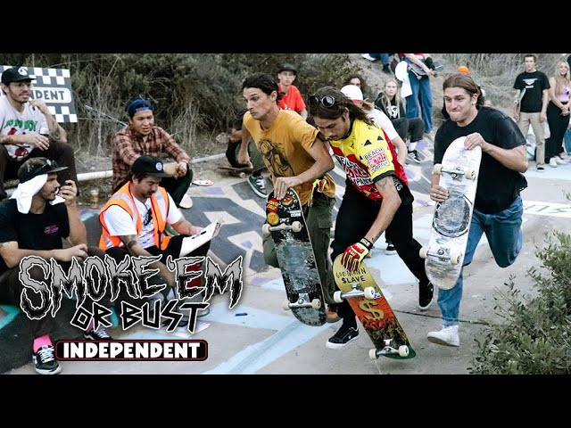 Ride The Best 👊 Subscribe to Independent Trucks! http://bit.ly/IndySubscribe<br /><br />Recap from Independent Trucks SMOKE ‘EM OR BUST Mad Dawg X Tick Ditch Invitational!<br /><br />Evan Smith<br />Dylan Witkin<br />Chris Colbourn<br />Sam Hitz<br />Milton Martinez<br />Omar Hassan<br />Chris Cope<br />Jimmy Cao<br />Jake Hill<br />Lefty<br />Pedro Delfino<br />Roman Pabich <br />Ryan Townley<br />Alex Willms<br />Liam Pace <br />Kieran Woolley<br />Erick Winkowski<br />Tom Remillard<br />Archer Braun<br /><br />Filmed by Jesse Slive, Jacob "Paco" Nunes, Grant Skip Levy, Danny Goycoolea.<br />https://www.instagram.com/noguf/<br />https://www.instagram.com/paconertz/<br />https://www.instagram.com/skipmang/<br />https://www.instagram.com/dgfilms1907/<br /><br />Edited by Jesse Silva<br />https://www.instagram.com/noguf/<br /><br /><br />Get Social 📱<br />Facebook: https://www.facebook.com/IndependentTrucks<br />Instagram: https://instagram.com/independenttrucks/<br />Twitter: https://twitter.com/indy_trucks<br />Snapchat: indytrucks<br />Ello: https://ello.co/independenttrucks<br /><br />Ride Independent Trucks!<br />💥 http://independenttrucks.com/ 💥<br /><br />Music: Twist Of Fate by Blackstorm