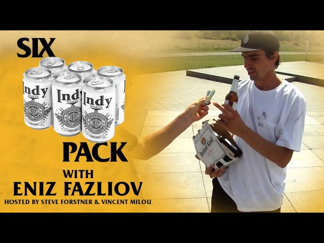 Ride The Best 👊 Subscribe to Independent Trucks! http://bit.ly/IndySubscribe<br /><br />Eniz Fazliov fires off six tricks called out by Vincent Milou & Steve Forstner for a pack of cold ones at Tempelhof Airfield in Berlin, Germany!<br /><br />Follow Eniz Fazliov<br />https://www.instagram.com/enizfazliov/<br /><br />Hosted by Vincent Milou and Steve Forstner<br />https://www.instagram.com/vincentmilou/<br />https://www.instagram.com/jipovision/<br /><br />Filmed by Dan Schulz, Cesar Keil, Isaac Wilkinson<br />https://www.instagram.com/720x576/<br />https://www.instagram.com/cegkallday/<br />https://www.instagram.com/isaacdw42/<br /><br />Edited by Cody Long<br />https://www.instagram.com/codylonglens/<br /><br />Watch more "6 Packs": http://bit.ly/2me6cJm<br /><br />Get Social 📱<br />Facebook: https://www.facebook.com/IndependentTrucks<br />Instagram: https://instagram.com/independenttrucks/<br />Twitter: https://twitter.com/indy_trucks<br />Snapchat: indytrucks<br />Ello: https://ello.co/independenttrucks<br /><br />Ride Independent Trucks!<br />💥 http://independenttrucks.com/ 💥