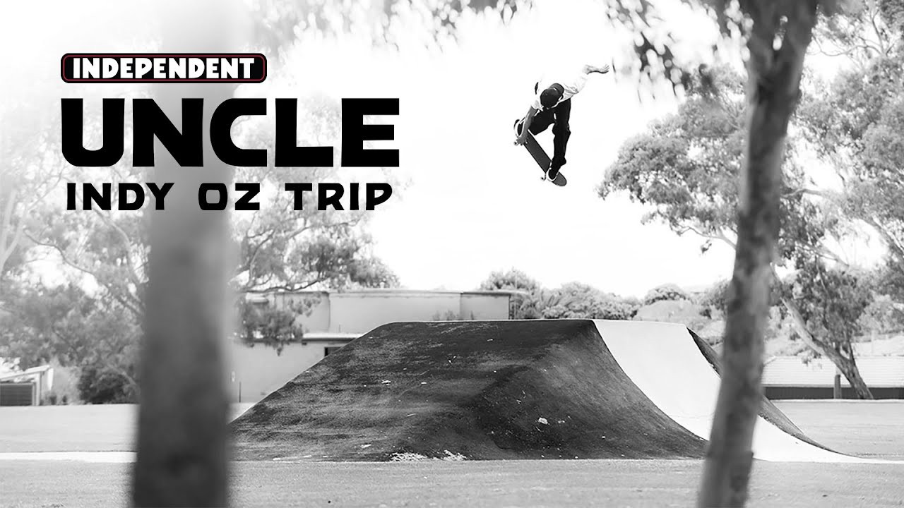 A triple threat of young guns load up in the van and rip through Australia's crustiest spots in 'UNCLE' Indy OZ Trip.<br /><br />Featuring:<br />Kieran Woolley: (https://www.instagram.com/kieranwoolley_/)<br />Zepp Heyes: (https://www.instagram.com/zeppppp/)<br />Ethan Copeland: (https://www.instagram.com/ethan.copeland05/)<br /><br />Filmed and Edited by Jeremy Corea<br /><br />Special Thanks to Reeceoss & Conz<br /><br />Music by<br />Artist: WASH<br />Track: Pipebomb<br />Album: Undercover Slimo<br />_________________________________________________________<br /><br />Ride The Best and Subscribe to Independent Trucks!<br /><br />YouTube: http://bitly.com/IndyYouTube<br />Facebook: https://www.facebook.com/IndependentTrucks<br />Instagram: https://instagram.com/independenttrucks/<br />Twitter: https://twitter.com/indy_trucks