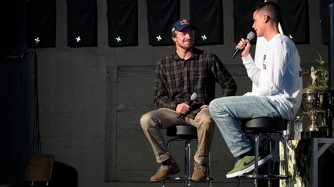 Listen to Brother talk through his storied San Clemente upbringing, his experience on the WSL Tour, and the future ahead during this special night at Hurley HQ. <br /><br />Explore more events from the Hurley Surf Club and sign up at http://hurley.com/surfclub.<br /><br />-- <br />0:00 - 0:33 Introduction from host and Hurley Surf Club Coordinator, Patrick lape. <br /><br />0:33 - 1:00 Kolohe speaks to the local groms who traveled up from San Clemente for this special night.<br /><br />1:05 - 2:30 Kolohe speaks to his upbringing in San Clemente and what it’s meant to him. <br /><br />2:32 - 4:05 A throwback edit showing Kolohe surfing around his hometown with his talented group of friends. <br /><br />4:05 - 5:00 Brother shares a story of being called in from the water in San Clemente during a tsunami warning. <br /><br />5:05 - 6:15 Kolohe gets into why so many talented surfers come out of San Clemente. <br /><br />6:15 - 7:00 Kolohe explains his signature war cry that you can hear around the lineups of San Clemente. <br /><br />7:15 - 9:20 An edit illustrating how Brother deals with the pressures of competitive surfing – he rises above.<br /><br />9:25 - 10:40 Brother speaks to dealing with the pressure of surfing his best all the time, in heats and in free surfs. <br /><br />10:50 - 12:30 Kolohe dives into what he’s done recently to improve himself on tour and the thought behind it. <br /><br />12:32 - 13:50 Kolohe goes over his early interactions with his surfing idols and how it’s influenced him to this day. <br /><br />13:55 - 16:15 Tools of Excellence: Brother explains his current training & dietary routine that helps him achieve greatness. <br /><br />16:20 - 20:00 Better Every Day: Kolohe speaks on his dedication to getting in the water every day. <br /><br />20:00 - 22:40 The Future: Kolohe speaks to the road ahead for his career and being a good role model for younger surfers. <br /><br />22:41 - 27:39 Special, never-before-seen of Kolohe and friends surfing recently around California. <br /><br /> 27:40 - 29:00 The night wraps up. A big thank you to all who came out.