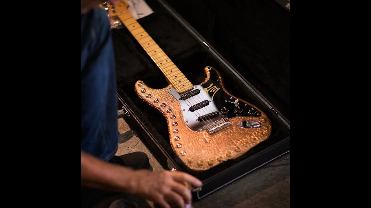 STRAT celebrated 60 years of the ultimate sonic monument: the Fender Stratocaster. The show featured work by a collection of artists, including Tokyo Hiro, Brandon Boyd and Craig Stecyk III, among other musicians and influencers who added their touch to these historical guitars. <br /><br />Bid on these amazing guitars, with proceeds benefiting Waves For Water, at http://ebay.com/stratauction