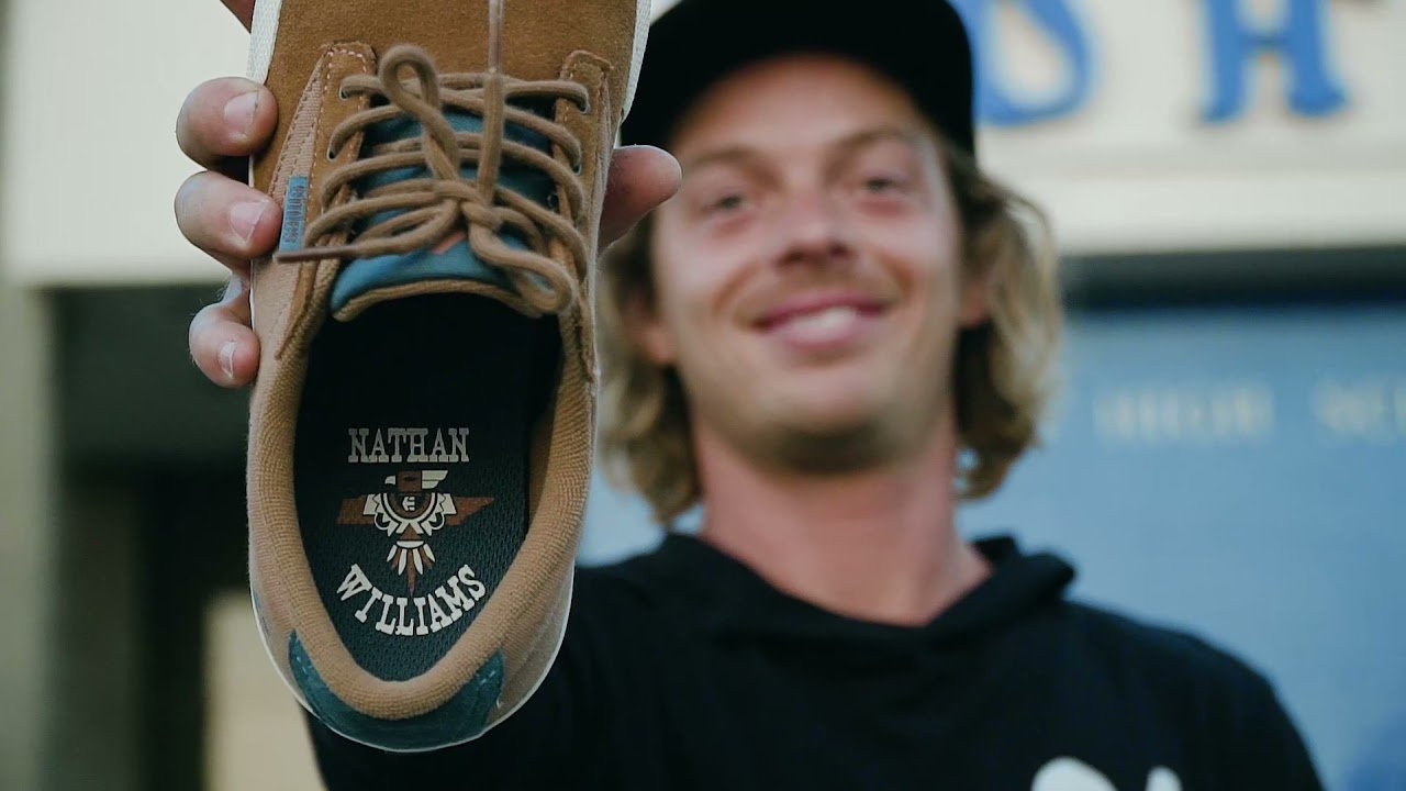 Considered one of the greatest street riders of all time, Nathan Williams’ new brown and blue suede colorway pops, and fits his personal style perfectly. Nathan’s passion for BMX riding started early, when he was just eight years old, and he became a fan of many legends that rode for etnies at the time. Etnies is honored to have Nathan as a key part of the etnies crew.<br /><br />www.Etnies.com<br /><br />Video by Mike Manzoori<br />“Bigbird” licensed via Music Vine: FCHZ7CJBXDFQS0RO