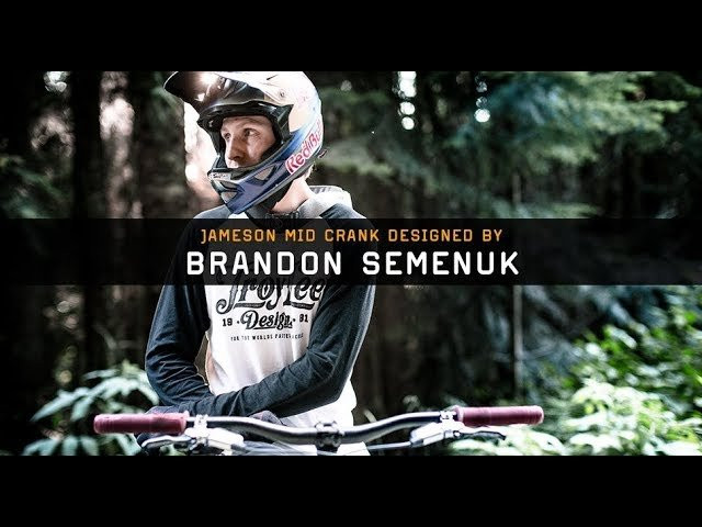 See more: https://www.etnies.com/crank-series/<br /><br />Watch Brandon Semenuk talk tech about his pro model shoe, the Jameson Mid CRANK. <br /><br />As the pioneer he is, Semenuk wanted to work with etnies to revolutionize mountain bike footwear. "Back in 2011 I was battling with a lot of bad heal bruises,” says Semenuk. “I got a pair of etnies and they instantly gave me the support and protection I’ve been needing so I could finally ride comfortably again.” <br /><br />Building on three decades of tech advances, the Jameson Mid CRANK defines progression, versatility and durability. Semenuk designed his pro model shoe to provide advanced footwear housed in a super clean silhouette inspired by etnies skateboard heritage. <br /><br />With a stroble board shank in the midsole, the shoe’s structure provides just the right amount of stiffness and pedal feel. Whether you’re hitting trails or your favorite jump spot, the outsole delivers a sweet spot of flexible stability. The Geo-Hex tread pattern allows for perfect pedal pin engagement. An asymmetrical collar comes up higher on one side with a thicker panel on the shoe’s medial inside for an extra layer of protection. The CRANK Series’ inaugural style offers mountain bike-grade stiffness with free-ride functionality, providing a shoe that is as versatile as Semenuk.