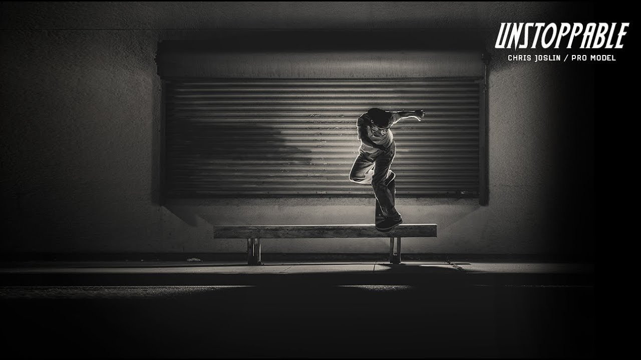 See more: http://etni.es/joslin1<br /><br />Chris Joslin's 'UNSTOPPABLE' part for his first pro model shoe, the Joslin Pro. <br /><br />This is the proving ground: testing the limits of performance and durability. The amount of footage that Joslin has produced in four years is unprecedented. The level of skateboarding that he operates at is insurmountable. And the Joslin Pro is part of his legacy.