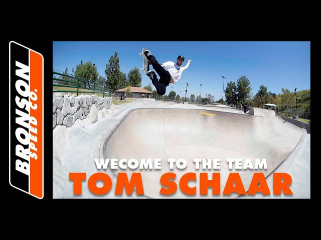 Proudly welcome Tom Schaar to the #NextGenerationBearings Team!<br /><br />Learn More about G3 Next Generation Bearings: https://goo.gl/xNoAPs<br /><br />Follow Tom: ( https://www.instagram.com/tomschaar/ )<br /><br />Filmer Chris Gregson: ( https://www.instagram.com/tweestopher/ )<br /><br />Filmer Tyler Wilcox: ( https://www.instagram.com/tylrewilcox/ ) <br /><br />Keep up with the #FastestBearings on Social:<br />🏁 Instagram: https://instagram.com/bronsonspeedco/<br />🏁 Twitter: https://twitter.com/bronsonspeedco<br />🏁 Facebook: https://www.facebook.com/BronsonSpeedCo/<br /><br />Shop Next Generation Bearings <br />💸 http://bronsonspeedco.com/
