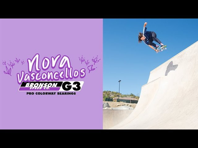 Subscribe to the Next Generation Channel:<br />🏁 http://bit.ly/NextGenerationChannel 🏁<br /><br />Nora Vasconcellos gets the first ever Bronson G3 Pro colorway bearing with her favorite color, purple of course. She sets up and test rides in her backyard dream ramp, then cruises over to skate McVicker skatepark!<br /><br />Follow Nora Vasconcellos - https://www.instagram.com/noravexplora<br /><br />Filmer: Tylre Wilcox - https://www.instagram.com/tylrewilcox/<br /><br />Learn More about G3 Next Generation Bearings: https://goo.gl/xNoAPs<br /><br />Keep up with the #FastestBearings on Social:<br />🏁 Instagram: https://instagram.com/bronsonspeedco/<br />🏁 Twitter: https://twitter.com/bronsonspeedco<br />🏁 Facebook: https://www.facebook.com/BronsonSpeedCo/<br />Follow us on Snapchat: 'bronsonspeedco'<br /><br />Shop Next Generation Bearings <br />💸 http://bronsonspeedco.com/