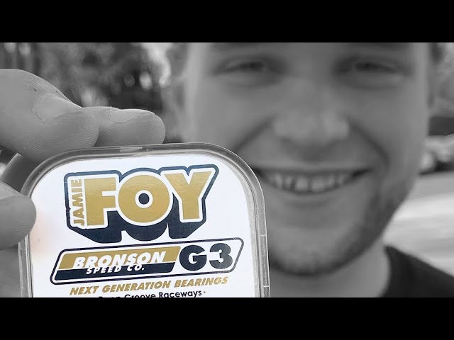 Subscribe to the Next Generation Channel:<br />🏁 http://bit.ly/NextGenerationChannel 🏁<br /><br />Jamie Foy G3 Pro Colorway Bearings OUT NOW!<br /><br />Follow Jamie Foy - https://www.instagram.com/jamie_foy<br /><br />Filmers: Tylre Wilcox - https://www.instagram.com/tylrewilcox/<br />Kaylanne Diaz - https://www.instagram.com/kaylannediaz/<br /><br />Learn More about G3 Next Generation Bearings: https://goo.gl/xNoAPs<br /><br />Keep up with the #FastestBearings on Social:<br />🏁 Instagram: https://instagram.com/bronsonspeedco/<br />🏁 Twitter: https://twitter.com/bronsonspeedco<br />🏁 Facebook: https://www.facebook.com/BronsonSpeedCo/<br />Follow us on Snapchat: 'bronsonspeedco'<br /><br />Shop Next Generation Bearings <br />💸 http://bronsonspeedco.com/