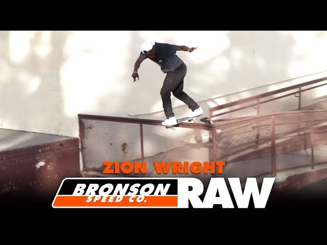 Subscribe to the Next Generation Channel:<br />🏁 http://bit.ly/NextGenerationChannel 🏁<br /><br />That's right!.. Zion Wirght is now running the Bronson Speed Co. stripes. Welcome To The Next Generation! <br /><br />Follow Zion https://www.instagram.com/zionwright/<br /><br />Bronson RAW Bearings Feature the following Technology:<br /><br /> “Free at Last!” - Shield Free Design <br />• No more shields to get damaged or pop off – the first shield-less bearing designed for skateboarding <br />• No shield grooves in either race for no crud, dust and dirt build up - super fast sound and spin.<br /><br />“Fast, Slick & Non-Stick” - Tungsten Coated Races<br />• Micro-thin tungsten dry lubricant coating is fast, slick and non-stick to minimize dirt, dust and crud build up.<br />• Tungsten coating is an extremely slick, low drag, long life dry film lubricant with a very low coefficient of friction – Tungsten coating works well with or without liquid lubricants.<br /><br />“The Sound Of Speed” – Audible Speed Technology <br />• Fully open, high spin, and shield free – RAW’s are designed to enhance the sound of speed.<br />• Run your bearings with no shields? Minimal oil? Like a RAW sound? This bearing for you! <br /><br /> “Maximum Impact” - Cage Design<br />• Super strong, durable, non-distortion fiberglass filled pure nylon cage keep the balls precision spaced. <br />• High wear and tear resistance, increased performance in a low lubricant/increased dust and dirt environment.<br /><br />“Rollin’ Deep” - Deep Groove Raceways <br />• Balls sit and roll deeper in the raceway channels than weaker shallow groove designs. <br />• Dramatically reduces axial and angular side impact damage and breakage, surfaces stay smooth and fast. <br /><br />“Shred Ready” - Factory Fresh Quality<br />• 100% hand inspected twice and micro-polished & ultrasonic solvent washed 3X prior to final packaging. <br />• Packaged in nitrogen filled packaging – reduces metal and oil oxidation until ready to be ridden. <br /><br /><br />Learn More about Bronson RAW Bearings: https://goo.gl/d5EpTR<br /><br />Keep up with the #FastestBearings on Social:<br />🏁 Instagram: https://instagram.com/bronsonspeedco/<br />🏁 Twitter: https://twitter.com/bronsonspeedco<br />🏁 Facebook: https://www.facebook.com/BronsonSpeedCo/<br />Follow us on Snapchat: 'bronsonspeedco'<br /><br />Shop Next Generation Bearings <br />💸 http://bronsonspeedco.com/<br /><br />#ZionWright #BronsonRAW