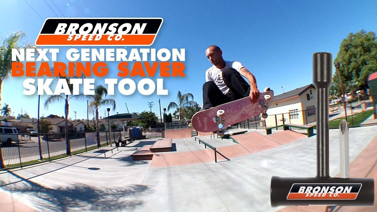 Subscribe to the Next Generation Channel:<br />🏁 http://bit.ly/NextGenerationChannel 🏁<br /><br />The first and only skate tool designed to prevent shield damage that can occur when installing your bearings or adjusting your axle nut– Dakota Servold demonstrates with few moves at Clarkdale Park, and shuts down the sesh!<br /><br />Engineered to ensure bearing performance and precision.<br />Get one for Yourself or a Friend! 🔧 http://bit.ly/2L1ikpu<br /><br />Follow Dakota https://www.instagram.com/dakotaservold/<br />Film/Edit: Tim Cisilino https://www.instagram.com/timcisilino/<br /><br />Learn More about Bronson RAW Bearings: https://goo.gl/d5EpTR<br /><br />Keep up with the #FastestBearings on Social:<br />🏁 Instagram: https://instagram.com/bronsonspeedco/<br />🏁 Twitter: https://twitter.com/bronsonspeedco<br />🏁 Facebook: https://www.facebook.com/BronsonSpeedCo/<br />Follow us on Snapchat: 'bronsonspeedco'<br /><br />Shop Next Generation Bearings <br />💸 http://bronsonspeedco.com/<br /><br />#BronsonSpeedCo #DakotaServold #FastestBearings