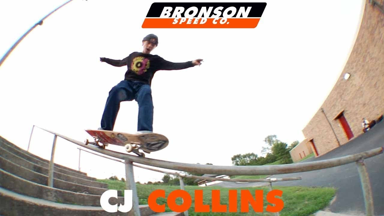 Subscribe to the Next Generation Channel:<br />🏁 http://bit.ly/NextGenerationChannel 🏁<br /><br />Young CJ Collins fills up the tank & slaps on set of Bronson RAW Bearings! CJ's smooth on the stunt wood.<br /><br />Bronson RAW Bearings Feature the following Technology:<br /><br /> “Free at Last!” - Shield Free Design <br />• No more shields to get damaged or pop off – the first shield-less bearing designed for skateboarding <br />• No shield grooves in either race for no crud, dust and dirt build up - super fast sound and spin.<br /><br />“Fast, Slick & Non-Stick” - Tungsten Coated Races<br />• Micro-thin tungsten dry lubricant coating is fast, slick and non-stick to minimize dirt, dust and crud build up.<br />• Tungsten coating is an extremely slick, low drag, long life dry film lubricant with a very low coefficient of friction – Tungsten coating works well with or without liquid lubricants.<br /><br />“The Sound Of Speed” – Audible Speed Technology <br />• Fully open, high spin, and shield free – RAW’s are designed to enhance the sound of speed.<br />• Run your bearings with no shields? Minimal oil? Like a RAW sound? This bearing for you! <br /><br /> “Maximum Impact” - Cage Design<br />• Super strong, durable, non-distortion fiberglass filled pure nylon cage keep the balls precision spaced. <br />• High wear and tear resistance, increased performance in a low lubricant/increased dust and dirt environment.<br /><br />“Rollin’ Deep” - Deep Groove Raceways <br />• Balls sit and roll deeper in the raceway channels than weaker shallow groove designs. <br />• Dramatically reduces axial and angular side impact damage and breakage, surfaces stay smooth and fast. <br /><br />“Shred Ready” - Factory Fresh Quality<br />• 100% hand inspected twice and micro-polished & ultrasonic solvent washed 3X prior to final packaging. <br />• Packaged in nitrogen filled packaging – reduces metal and oil oxidation until ready to be ridden. <br /><br /><br />Follow CJ https://www.instagram.com/cjcollinsskate/<br /><br />Film/Edit - Tim Cisilino https://www.instagram.com/timcisilino/<br /><br />Learn More about Bronson RAW Bearings: https://goo.gl/d5EpTR<br /><br />Keep up with the #FastestBearings on Social:<br />🏁 Instagram: https://instagram.com/bronsonspeedco/<br />🏁 Twitter: https://twitter.com/bronsonspeedco<br />🏁 Facebook: https://www.facebook.com/BronsonSpeedCo/<br />Follow us on Snapchat: 'bronsonspeedco'<br /><br />Shop Next Generation Bearings <br />💸 http://bronsonspeedco.com/