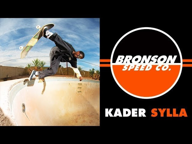 Subscribe to the Next Generation Channel:<br />🏁 http://bit.ly/NextGenerationChannel 🏁<br /><br />Introducing... Kader Sylla to the Next Generation Bearings Team. Check out Kader's ad in the July '18 issue of Thrasher Magazine!<br /><br />Rollin' Deep<br />'Deep Groove' Raceways<br />• Balls sit and roll deeper in the raceway channels than weaker shallow groove designs.<br />• Reduces axial and angular side impact damage and breakage, surfaces stay smooth and fast.<br /><br />Respect the Shield<br />'Straight Edge' Frictionless Shields<br />• Non-contact rubber shields fit deep in the inner race edge- reduces oil leak and dirt & moisture intrusion.<br />• Free spinning, durable, pop off resistant shields, serviceable, remove-able, easy to clean and re-install.<br /><br />Go Fast, Stay Fast<br />'Micro Groove' Raceway Surfaces<br />• Self-smoothing microscopic linear grooved raceway surfaces improve bearing lubrication and spin.<br />• The micro grooves increase spin by eliminating the standing wave of lubricant just in front of the rolling ball.<br /><br />Maximum Impact<br />Max Impact Cage Design<br />• Strong, non-distortion glass filled nylon cage keep the balls precision spaced and oil circulating.<br />• Ball cage socket surfaces engineered to hold oil and provide continuous ball lubrication.<br /><br />Balls Out!<br />'Balls Out' Technology<br />• For optimum high speed performance install bearing with the designated balls-out/cage-in orientation (black pinstriped shields facing outside of wheel.)<br />• Results in a go fast, stay fast bearing that spins longer by reducing shield and cage contact on impact.<br /><br />Special Blend<br />High Speed Ceramic Oil<br />• Oil is blended with nano-ceramic compounds for anti-wear protection for longer lasting bearings and improved speed.<br />• Light and smooth- with additives that resist rust, moisture, corrosion and oxidation for prolonged oil life.<br /><br />hred Ready<br />Factory Fresh Quality<br />• 100% hand inspected twice and micro-polished & ultrasonic solvent washed 3X prior to final lubrication.<br />• Packaged in nitrogen filled shrink-wrap - reduces metal and oil oxidation until ready to be ridden.<br /><br />Follow Kader - https://www.instagram.com/kaderskater/<br /><br />Learn More about Bronson Bearings: https://goo.gl/d5EpTR<br /><br />Keep up with the #FastestBearings on Social:<br />🏁 Instagram: https://instagram.com/bronsonspeedco/<br />🏁 Twitter: https://twitter.com/bronsonspeedco<br />🏁 Facebook: https://www.facebook.com/BronsonSpeedCo/<br />Follow us on Snapchat: 'bronsonspeedco'<br /><br />Shop Next Generation Bearings <br />💸 http://bronsonspeedco.com/