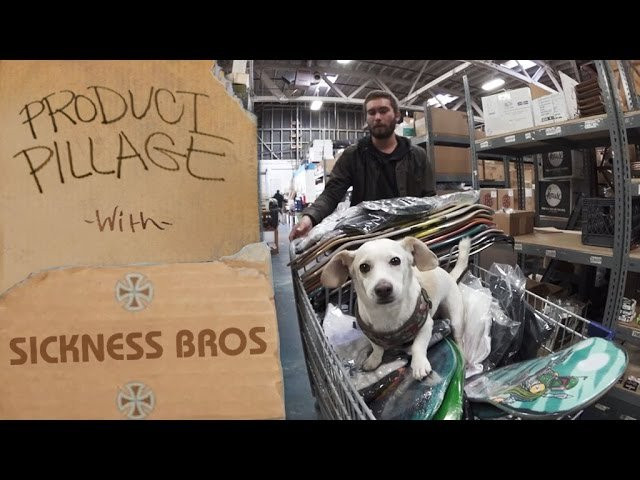 A few 'Brothers of Sick' rolled through the Warehouse & grabbed some goods before a sesh on the ramps out back... Cole Wilson, Aidan Campbell, Dylan Witkin, and Dakota Servold give us a quick tour of what it's like cruising the aisles of HQ – Want to WIN a FREE trip to do a "Product Pillage?!" CLICK HERE: https://goo.gl/YIeb2o<br />__________________________________________________________________<br />Filmed by Dan Stolling: https://www.instagram.com/danstolling/<br />__________________________________________________________________<br />Learn more about Next Generation Bearings at:<br />http://bronsonspeedco.com/<br /><br />Follow us on Instagram: https://instagram.com/bronsonspeedco/<br />Follow us on Twitter: https://twitter.com/bronsonspeedco<br />Like us on Facebook: https://www.facebook.com/BronsonSpeedCo/<br />Follow us on Snapchat: 'bronsonspeedco'