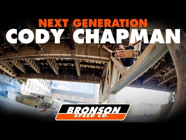 Give our guy Cody Chapman (@coldchapman) the key to a local pool, and he'll tear up the plaster. Take the plunge and Join the Next Generation! Check out Cold Dawg's part at ThrasherMagazine.com<br /><br />Learn More about Bronson Speed Co. bearings • http://bit.ly/bronsong3<br /><br />Follow us on Instagram: https://instagram.com/bronsonspeedco/<br />Follow us on Twitter: https://twitter.com/bronsonspeedco<br />Like us on Facebook: https://www.facebook.com/BronsonSpeedCo/<br />Follow us on Snapchat: 'bronsonspeedco'<br /><br />Filmed by Gavin Denike | www.nhsfunfactory.com