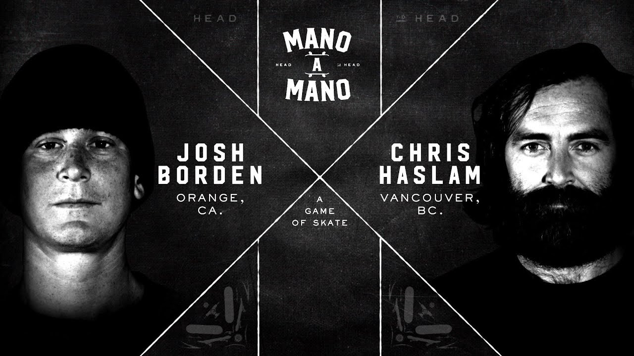 Mano A Mano: Mini Ramp Game of SKATE<br />Round 1 - Josh Borden vs. Chris Haslam<br />http://woodwardtv.com/mano/<br /><br />“Mano A Mano," the worlds first Mini Ramp Game of S.K.A.T.E tournament, brought 16 top skateboarders together at Woodward West to compete head-to-head. Single-elimination format, 15 games span across four rounds from April 12 until-May 6 when we'll crown our first “Mano a Mano” champion.<br /><br />--<br /><br />Want to go to Camp Woodward?<br />Sign up at http://campwoodward.com<br /><br />Subscribe to Woodward: http://bit.ly/1OR9vK7<br /><br />Buy Woodward Swag: http://bit.ly/1RrF8sB<br /><br />Facebook: http://facebook.com/woodwardcamp<br />Instagram: http://instagram.com/woodwardcamp <br />Twitter: http://twitter.com/woodwardcamp
