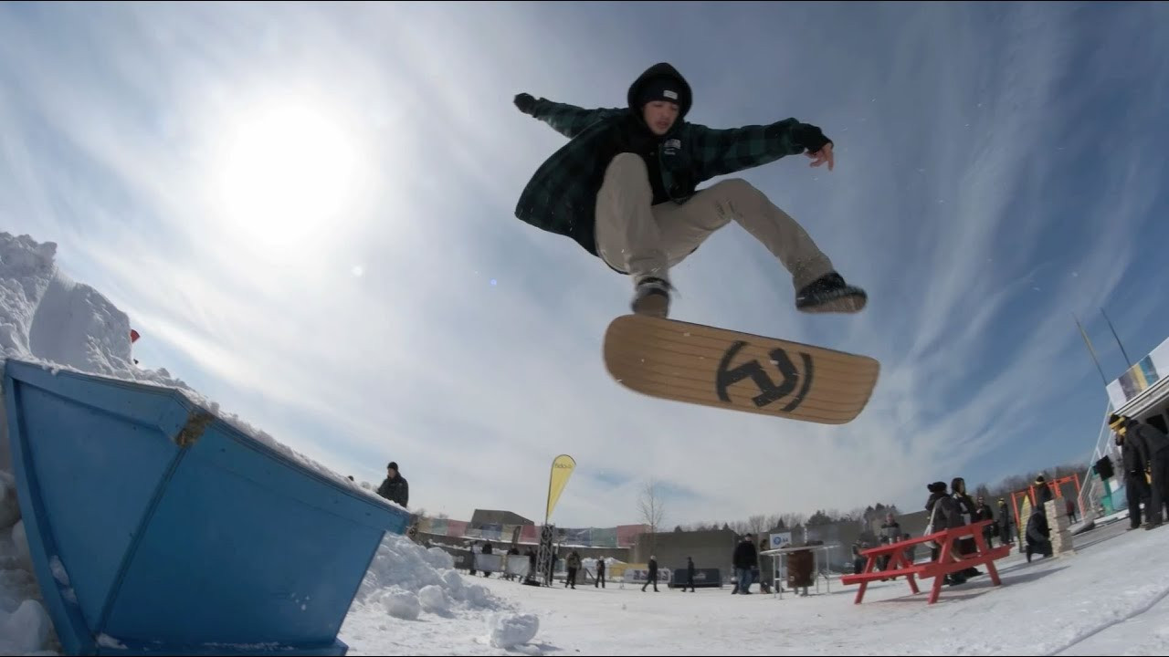 OUTDOOR ADVENTURES #12 | Sadly, the Red Bull Montreal trip comes to an end. Went out for one last fun session in the streets before heading over to the Olympic Stadium for Barbegazi, our last event of the season!<br /><br />Thanks to Red Bull Canada for making this happen!<br /><br />FOLLOW US<br />Website: https://ambitionsnowskates.com<br />Instagram: @ambitionsnowskates<br />Facebook: https://facebook.com/AmbitionSnowskates<br />Snapchat: ambsnowskate<br />Twitter: @ambitionsnow<br /><br />RIDERS<br />Dave Engerer<br />Josh Oakes<br />Phil Moreau<br />Chuck Dion<br />Dan Routhier<br />Gui Blais<br />Alex Blais<br /><br />OUTRO SONG<br />Strange Broue - Electric Blizzard