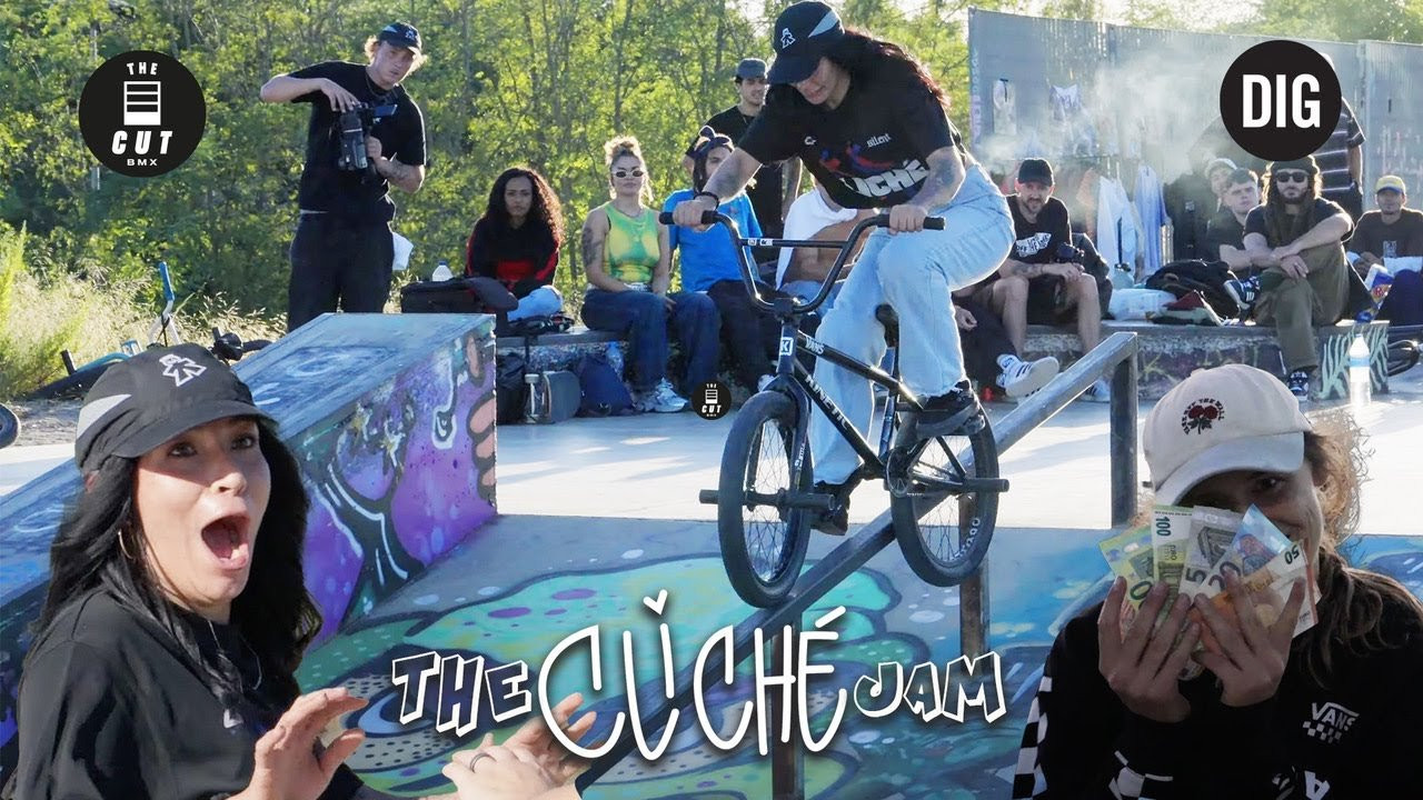 WATCH PROJECT X https://shop.digbmx.com/collections/p... | Subscribe to the DIG channel for more videos - http://bit.ly/DigBMX<br />- <br /><br />Mollet Skatepark in Barcelona, Spain played host to the Cliche Jam with cash getting handed out for the best stuff going down. Stoked to see Cliche events getting bigger and bigger each time! Will Chappell was on hand to capture all the best moments...<br /><br />Supported by THE CUT BMX store https://thecutbmx.com/<br /><br /><br />-<br />Visit our website for more BMX videos - http://digbmx.com<br />● Facebook - https://facebook.com/digbmx <br />● Instagram - https://instagram.com/digbmx <br />● Twitter - https://twitter.com/digbmx <br /><br />#bmx #bmxjam #digbmx