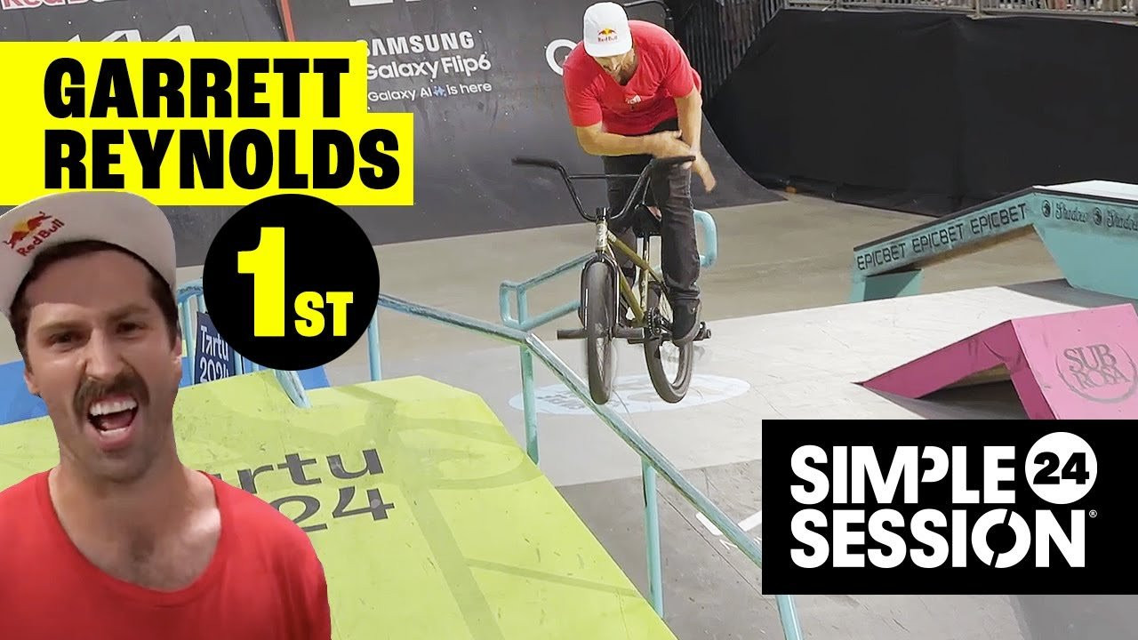 WATCH PROJECT X https://shop.digbmx.com/collections/project-x | Subscribe to the DIG channel for more videos - http://bit.ly/DigBMX<br />-----<br /><br />This is how you win Simple Session 24! Massive congrats to Garrett Reynolds. See more Simple Session highlights on DIGBMX.com <br /><br />https://simple.session.ee<br /><br />Video by Rafael Black<br /><br />-----<br />Download the DIG BMX APP: http://digbmx.com/videos/the-dig-bmx-app <br />Visit our website for more BMX videos - http://digbmx.com <br /> ● Facebook - https://facebook.com/digbmx <br /> ● Instagram - https://instagram.com/digbmx <br /> ● Twitter - https://twitter.com/digbmx <br /><br />#BMX #DIGBMX #simplesession