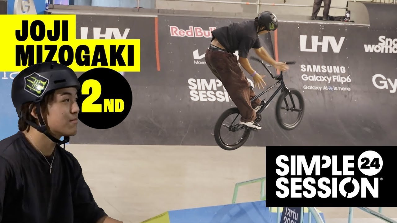 WATCH PROJECT X https://shop.digbmx.com/collections/project-x | Subscribe to the DIG channel for more videos - http://bit.ly/DigBMX<br />-----<br /><br />Japan's Joji Mizogaki came storming through with a 2nd place spot at Simple Session 24! See what it took to get him there. Catch more Simple Session highlights on DIGBMX.com <br /><br />https://simple.session.ee<br /><br />Video by Rafael Black<br /><br />-----<br />Download the DIG BMX APP: http://digbmx.com/videos/the-dig-bmx-app <br />Visit our website for more BMX videos - http://digbmx.com <br /> ● Facebook - https://facebook.com/digbmx <br /> ● Instagram - https://instagram.com/digbmx <br /> ● Twitter - https://twitter.com/digbmx <br /><br />#BMX #DIGBMX #simplesession