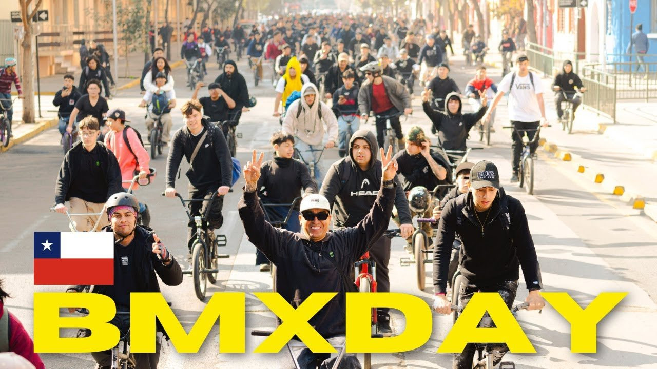WATCH PROJECT X https://shop.digbmx.com/collections/p... | Subscribe to the DIG channel for more videos - http://bit.ly/DigBMX<br />____ <br /><br />Hundreds of riders from Chile and beyond gathered for BMX Day in Santiago, which turned out to be one of the largest in South America. Shout-out to Victor Muñoz and Tomás Díaz, the main organizers of BMX Day in Chile. Enjoy over ten minutes of all the best from a wild day.<br /><br />Instagram: @bmxdaychile<br /><br />Filmed and edited by Nicolás Barra and Bastian Andre <br />____ <br /><br />Download the DIG BMX APP: http://digbmx.com/videos/the-dig-bmx-app <br />Visit our website for more BMX videos - http://digbmx.com <br /> ● Facebook - http://www.facebook.com/DIGBMX <br /> ● Instagram - http://www.instagram.com/DIGBMX <br /> ● Twitter - http://www.twitter.com/DIGBMX<br /><br />#bmx #digbmx #chle