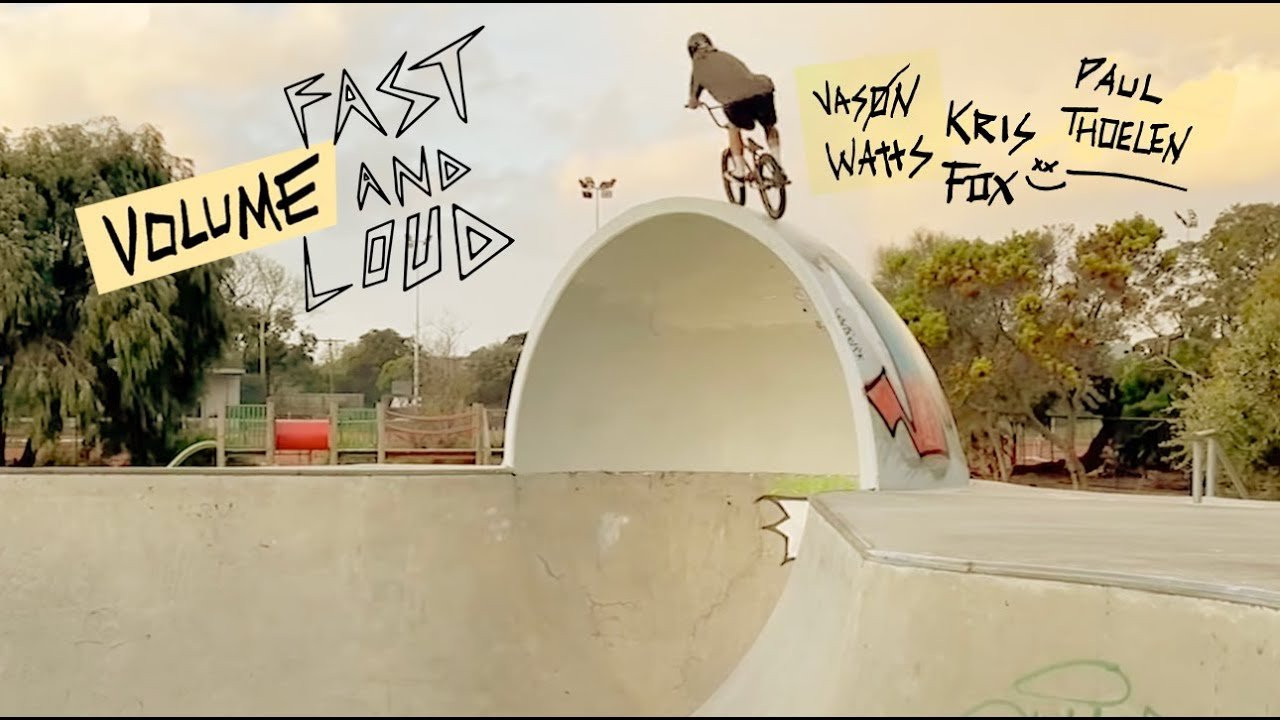 https://digbmx.com | http://www.digbmxstore.com | Subscribe to the DIG channel for more videos - http://bit.ly/DigBMX<br />____ <br /><br />Volume - Fast and Loud<br /><br />With the release of Kirs Fox's Thunderhoof frame, and Jason Watts' Smoko Frame, Jason, Kris and fellow Volume/Fast And Loose teammate Paul Thoelen dropped seven minutes of all the concrete and wood roasting that you'd come to expect from these three badasses.<br />@volumebikes are Official DIG Partners <br /><br />https://volumebikes.com/products/kris-fox-thunderhoof-frame<br />https://volumebikes.com/products/jason-watts-smoko-frame<br />____ <br /><br />Download the DIG BMX APP: http://digbmx.com/videos/the-dig-bmx-app <br />Visit our website for more BMX videos - http://digbmx.com <br /> ● Facebook - http://www.facebook.com/DIGBMX <br /> ● Instagram - http://www.instagram.com/DIGBMX <br /> ● Twitter - http://www.twitter.com/DIGBMX<br /><br />#bmx #digbmx #bmxpark