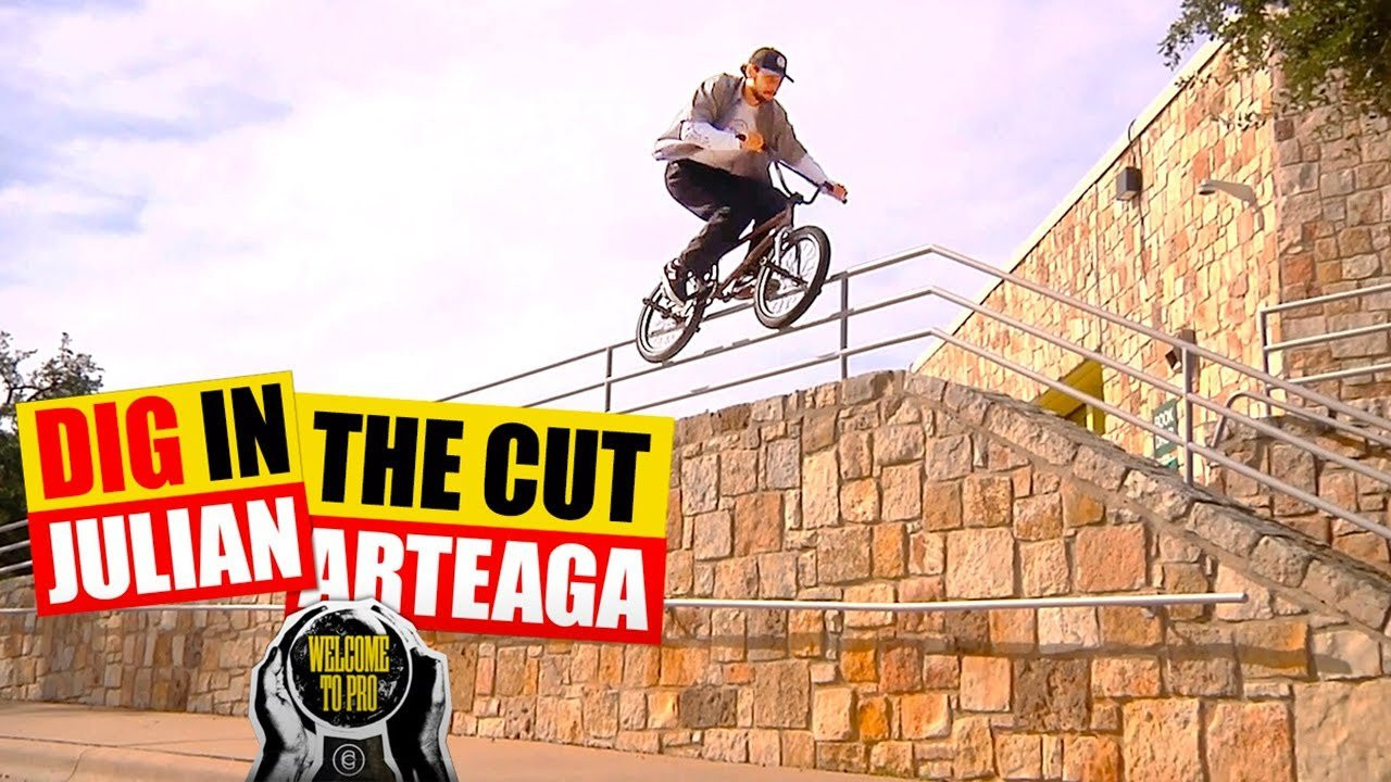 Have you watched PROJECT X? https://shop.digbmx.com/collections/project-x<br />_<br /><br />You've seen Julian Arteaga's incredible Welcome To Cinema Pro video <br />( https://digbmx.com/videos/cinema-julian-arteaga-welcome-to-pro ), now you can watch the whole process with this episode of 'In The Cut'. Julian's consistency and level of riding is through the roof - can't wait to see more from him and Cinema. <br /><br />https://cinemabmx.com<br /><br />Filmed and edited by Trent Lutzke<br /><br />Have you watched PROJECT X? https://shop.digbmx.com/collections/project-x<br /> - - - - - - -<br />#bmx #digbmx #bmxstreet <br /><br /><br />Subscribe to the DIG channel for more videos - http://bit.ly/DigBMX​​​​​<br /><br />Visit our website for more BMX videos - https://digbmx.com​​​​​​ <br /> ● Facebook - https://facebook.com/digbmx​​​​​​ <br /> ● Instagram - https://instagram.com/digbmx​​​​​​ <br /> ● Twitter - https://twitter.com/digbmx​​​​​​