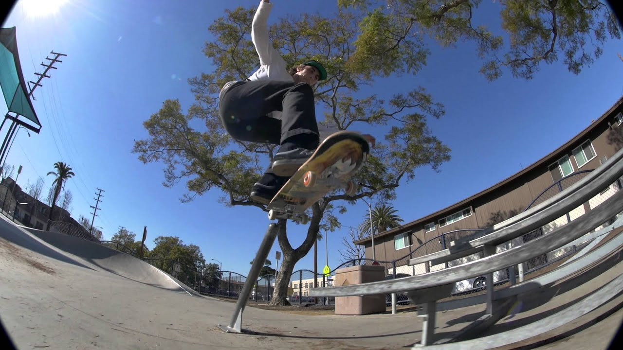 Whether you can pronounce his name correctly or not Tom Karangelov has got to be on your radar. Tom is quite and smooth, but doesn’t hesitate to jump on something huge when the time comes. Tom also does a great job at finding and altering spots to make for maximum shred potential. We caught up with Tom to see what he was riding and witness some of those beautifully smooth moves he has tucked away in his white pant cuffs.<br /><br />Tom is rolling on some Skate Mental, New Balance, Spitfire, Thunder, Bones Swiss and Mob products and all of them seem to be treating him well. Watch him rip and then grab his stuff from the shop!<br /><br />SUBSCRIBE to CCS YouTube: http://tinyurl.com/lmje4o6<br />Like CCS on FACEBOOK: https://www.facebook.com/ccs.skate<br />Follow CCS on INSTAGRAM: https://instagram.com/ccs_skate/<br />Follow CCS on TWITTER: http://twitter.com/CCS_skate<br />Check the WEBSITE: http://ccs.com/<br />Don't Forget SNAPCHAT : CCSskate