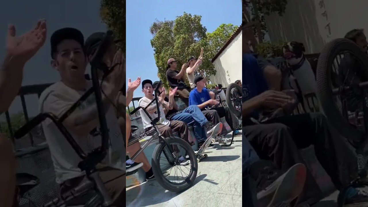 PRESTON OKERT HAS PERFECT BALANCE AT HIS LOCAL PARK #bmxpark #cultcrew #bmxbike