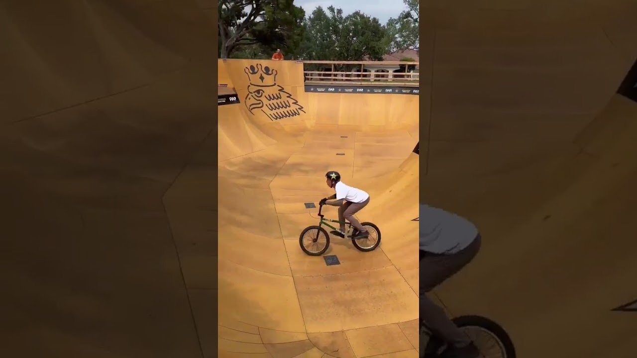 CHASE HAWK'S BACKYARD RAMP IS INCREDIBLE #CHASEHAWK #SKATEPARK #bmxpark