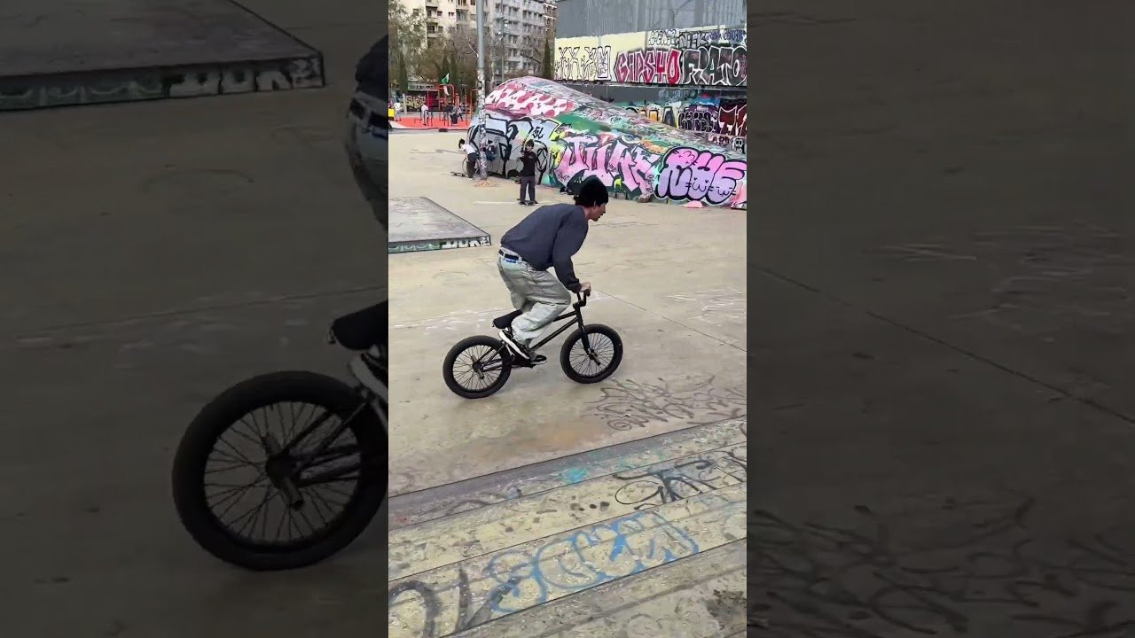 Jaume holds it down at the ever classic Parallel in Barcelona. #streetbmx