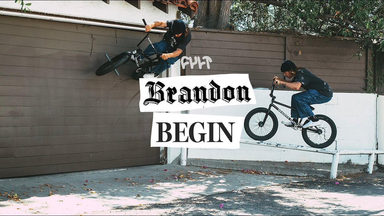 Always awesome seeing a rider enjoying BMX and life to the fullest...Brandon does all this with his own style, swagger and creativity...Truly one for the history books here...Enjoy this piece...