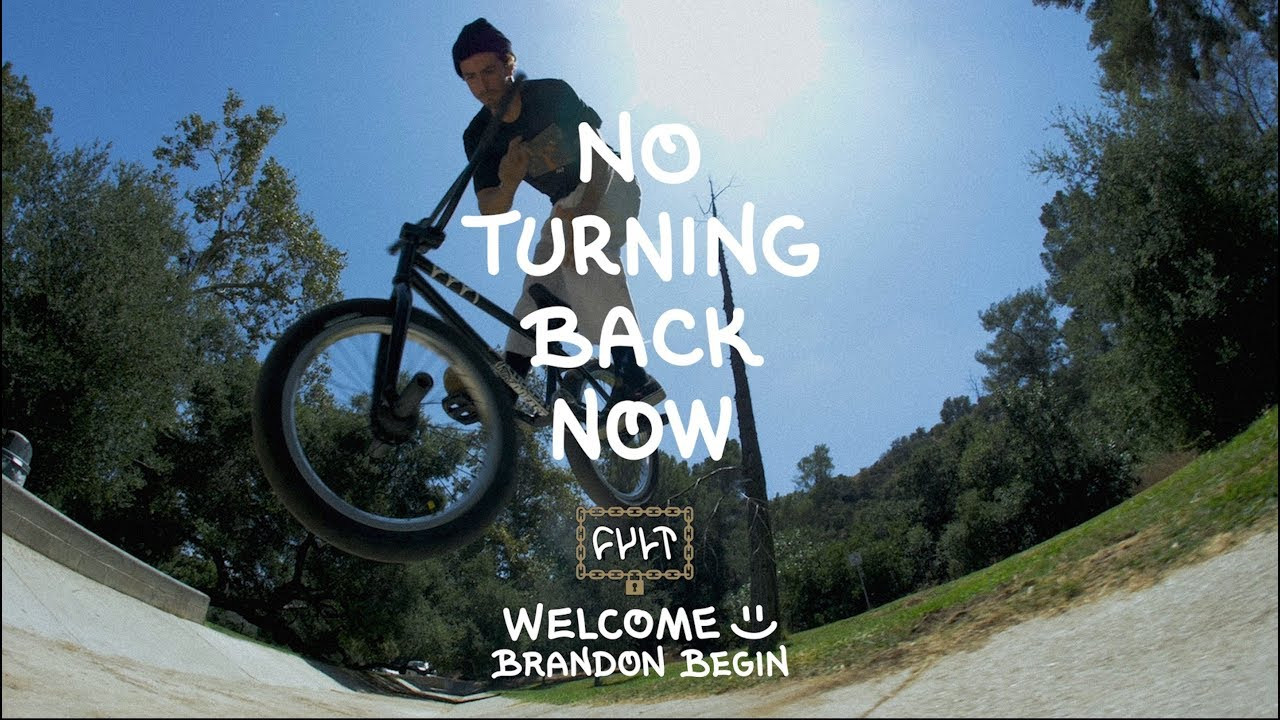 WELCOME BRANDON BEGIN/ NO TURNING BACK NOW!!!