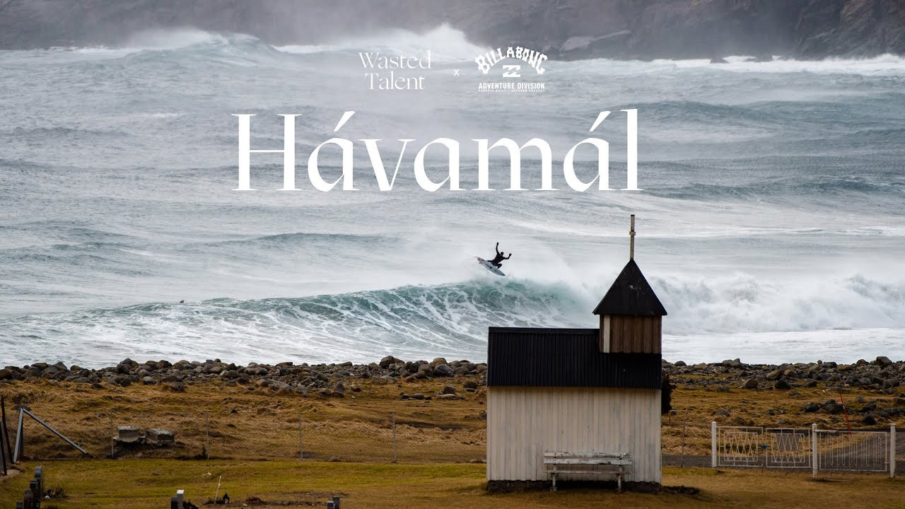 Join Ryan Callinan, Jack Freestone, Luana Silva, Anna Gudauskas and Chris Burkard on our latest journey to the Arctic Circle. Created in partnership with Wasted Talent, watch the crew explore the Scandinavian peninsula and venture deep into Norway’s countryside of mountains, fjords and glaciers, and score frigid but perfect waves in our latest Adventure Division film, ‘Hávamál.’<br /> <br />The surfers were greeted by raw, pumping conditions upon touchdown in Unstad – the birthpace of Norwegian surfing in the Lofoten Islands – now just a remote fishing zone with only 15 full-time inhabitants, once a critical region for the Nordic Vikings. Lead by veteran Scandinavian traveler and outdoor photographer/filmmaker, Chris Burkard, along with the two pioneers of the Norwegian surf community, Tommi and Marion, the crew had all the working knowledge required for a successful trip.<br /> <br />Explore our latest range of purpose-built Adventure Division gear, as seen being put to good use by Ryan Callinan and Jack Freestone in ‘Hávamál’: https://bit.ly/3D5Vuue<br /> <br />Read more about our trip in Wasted Talent’s latest issue, Volume XI, written by Alexei Obolensky.<br /><br />Subscribe to Billabong for more videos: https://www.youtube.com/user/billabong<br /><br />Visit www.billabong.com for the latest athlete news or follow us on social for up to the minute updates:<br /><br />Instagram | https://www.instagram.com/billabong/<br />Facebook | https://www.facebook.com/Billabong/<br />Twitter | https://twitter.com/billabong1973<br />TikTok | https://www.tiktok.com/@billabong