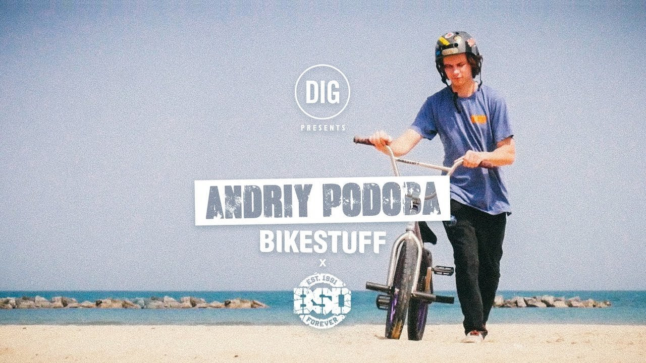DIG BMX - Andriy Podoba for Bikestuff x BSD / Subscribe to the DIG channel for more videos - http://bit.ly/DigBMX<br /><br />Download the DIG BMX APP: http://digbmx.com/videos/the-dig-bmx-app<br /><br />DIG online store - http://digbmxstore.com<br /><br />The level of precision and technicality that you see across the board these days in street riding is out of hand, and right up there with them is BSD Worldwide Crew's Andriy Podoba. Tech lines or kinked rails, this Ukrainian has it all. Filmed over 2018 on the streets of Italy, Poland, Latvia and Ukraine.<br /><br />Filmed and edited by Taras Subtelny<br /><br />Official DIG Partners: http://bsdforever.com<br /><br />Visit our website for more BMX videos - http://digbmx.com<br /><br />● Facebook - http://www.facebook.com/DIGBMX<br />● Instagram - http://www.instagram.com/DIGBMX<br />● Twitter - http://www.twitter.com/DIGBMX