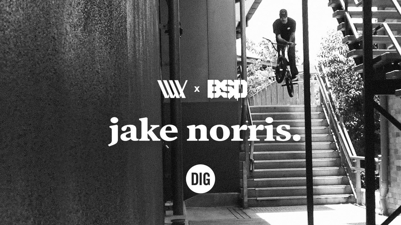 https://digbmx.com | http://www.digbmxstore.com |<br />Subscribe to the DIG channel for more videos - http://bit.ly/DigBMX <br />____<br /><br />​Jake Norris is a beast! He's been filming throughout central QLD, Australia for this fresh piece for BSD and LUXBMX, and there's way too many good clips to mention. Jake can do it all. Watch those hands - they're real fast.<br /><br />Filmed by <br /><br />Big Al, Cody Webb, Chris Wellspring, Jaak Bailey and Big Mase<br /><br />Edited by Mitch Wood and Dave Sowerby <br /><br />OFFICIAL DIG PARTNERS<br />http://bsdforever.com<br />http://luxbmx.com<br />____<br /><br />Download the DIG BMX APP: http://digbmx.com/videos/the-dig-bmx-app <br /><br />Visit our website for more BMX videos - http://digbmx.com <br /><br />● Facebook - http://www.facebook.com/DIGBMX <br />● Instagram - http://www.instagram.com/DIGBMX <br />● Twitter - http://www.twitter.com/DIGBMX<br /><br />#bmx #bsd #luxbmx