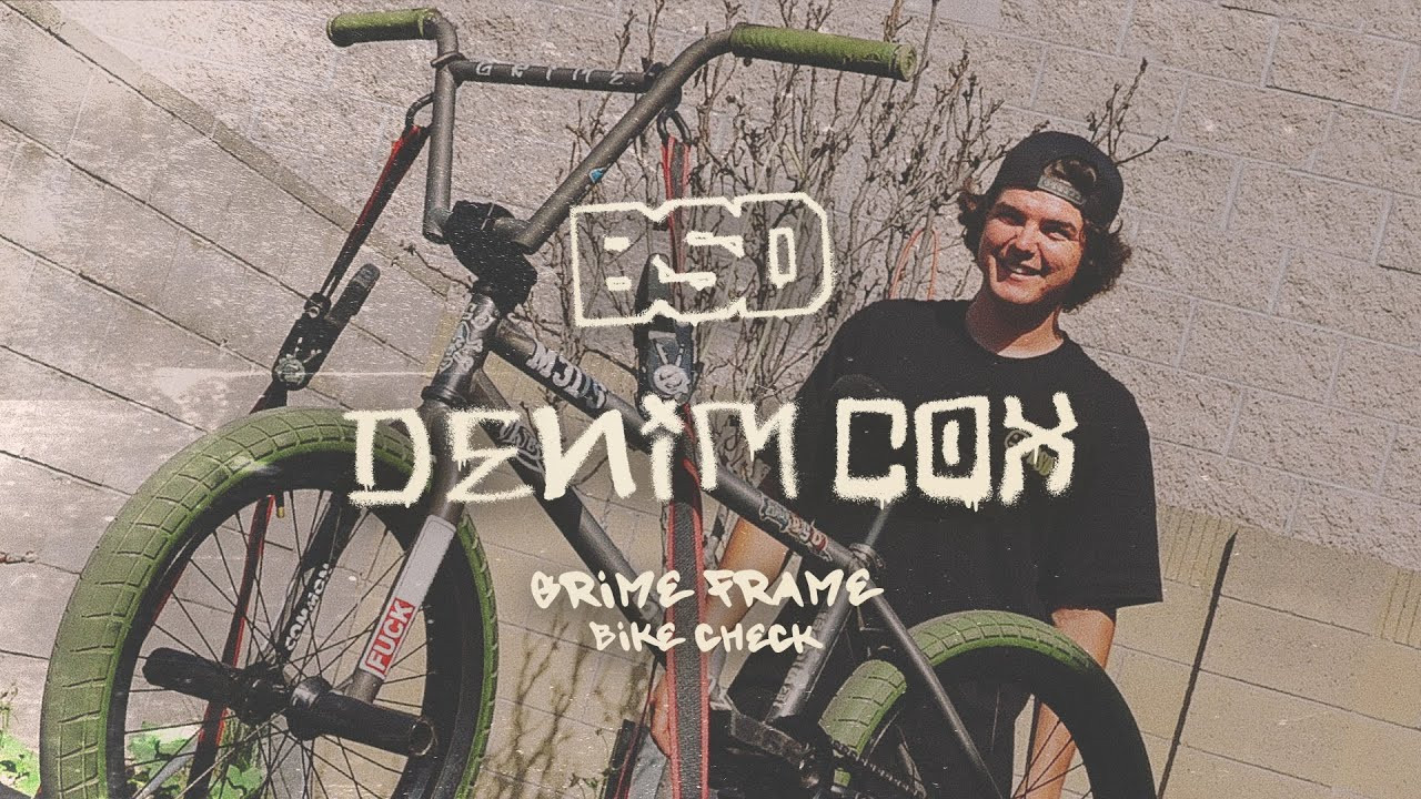 Denim Cox invites you into the Grime Junkyard to talk about his new signature BSD Grime frame, before taking off to to Texas to escape California's Covid-19 pandemic madness...<br /><br />Video by Austin Quick.<br /><br />Find out more about Denim Cox new signature BSD Grime frame here:<br />https://bsdforever.com/blogs/news/new-denim-cox-grime-frame<br /><br />#BSDgrime #BSDforever #BSDbikecheck<br /><br />..............................<br /><br />BSD WEBSITE:<br />http://www.bsdforever.com<br /><br />BSD INSTAGRAM:<br />http://www.instagram.com/bsdforever<br /><br />BSD FACEBOOK:<br />http://www.facebook.com/bsdforever<br /><br />..............................