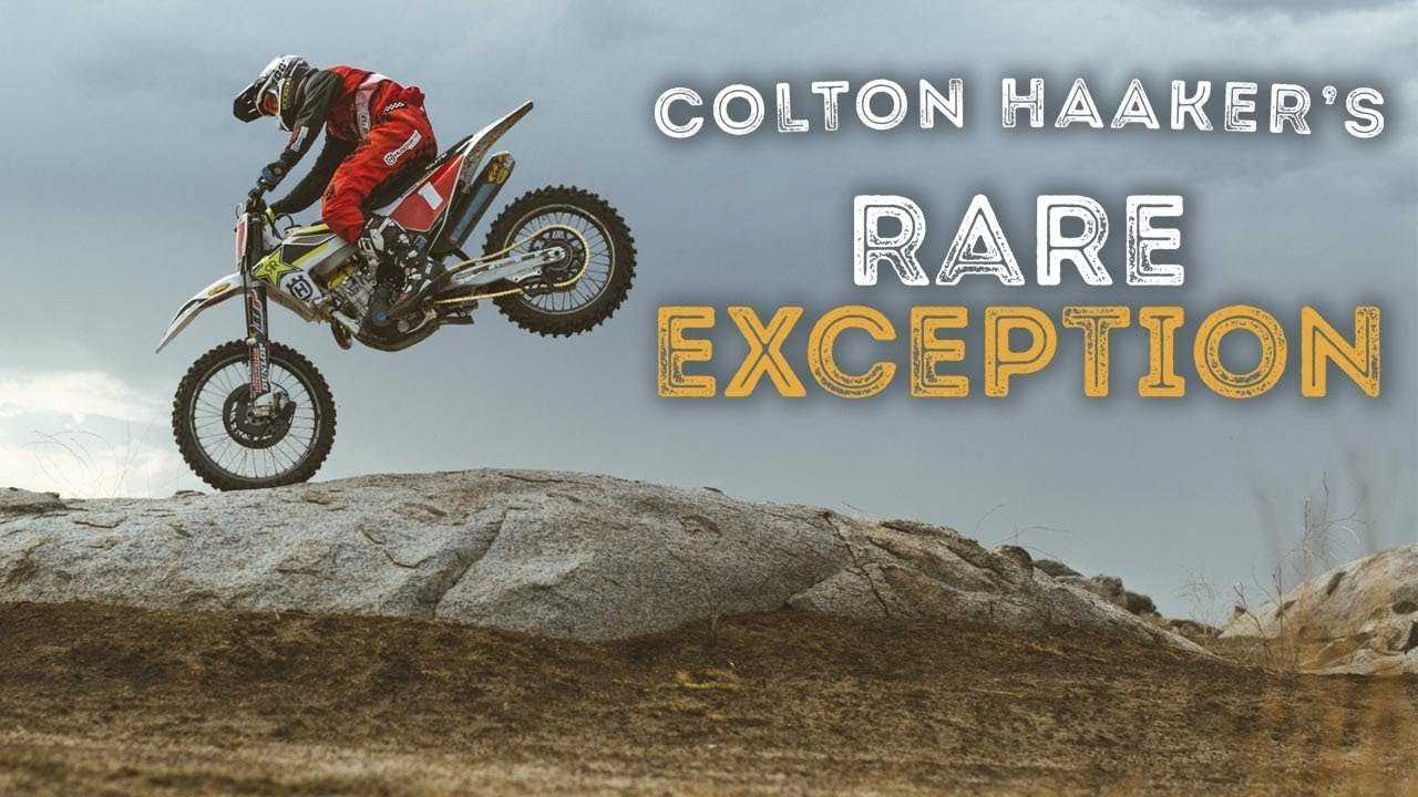 Colton Haaker's Rare Exception is now available on Echoboom Sports. Start your free trial today to watch now: https://geni.us/RareExcpetionEB<br /><br />Rare Exception is a story about following your dreams and where those dreams may lead you. Featuring Colton Haaker, who grew up loving dirt bikes, and pursued his dreams of riding motorcycles for a career. Once Colton has accomplished his dream, he realizes that to continue living it, he has to live in a world of pressure, and that his perfect dream is one wrong step away from becoming a nightmare. The pressure to continue success pushes him to the verge of failure. Eventually, Colton realizes that success is subjective, and that following your dreams is the ultimate victory.<br /><br />#RareException #ColtonHaaker<br />Subscribe to Echoboom Sports!<br />http://bit.ly/18VxJeD<br /><br />Check out the new http://www.echoboom.tv<br />Like us on Facebook: https://www.facebook.com/echoboomsports<br />Follow us on Twitter: https://twitter.com/EchoBoomSports<br />Follow us on Instagram: http://instagram.com/echoboomsports