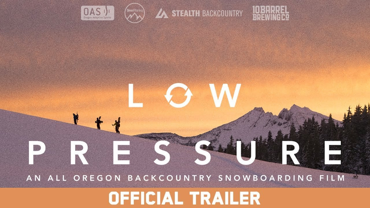 Presented with an abundant and unlimited supply of untapped locations, this snowboarding film showcases both unknown riders as well as household names to explore non-chairlift accessible locations only found in Oregon. Watch Now: https://youtu.be/jvNBaZOUVWI<br /><br />Watch as the crew discovers what it takes to dedicate an entire season to a unique project, ride first descents, juggle full-time jobs and battle a ten-week drought, that ended with a ten-week storm cycle. Through it all, they push themselves beyond previous experiences, split boarded hundreds of miles, earn more sunrises than they thought possible, and produce breathtaking footage.<br /><br />Oregrown in association with Pete Alport is proud to present "Low Pressure," an all Oregon backcountry snowboard film. <br /><br />#snowboarding #WillDennis #JonnySischo #BenFerguson #oregon<br /><br />Subscribe to the Echoboom Sports channel on Amazon, Xfinity X1, Sling, or COX for full access to ad-free streaming of the largest collection of premium action sports films in the world. <br /><br />Start your FREE TRIAL on Amazon today! <br />https://www.echoboom.tv/prime<br /><br />Subscribe on YouTube: http://bit.ly/18VxJeD<br />Like us on Facebook: https://www.facebook.com/echoboomsports<br />Follow us on Twitter: https://twitter.com/EchoBoomSports<br />Follow us on Instagram: http://instagram.com/echoboomsports
