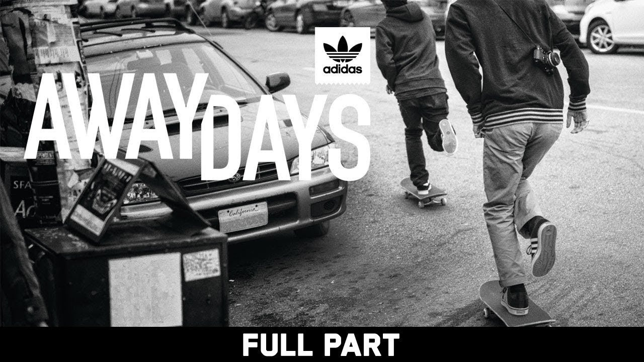 Filmed over the course of three years and spanning shoots in more than 100 cities around the globe, Away Days is the first full-length skateboarding film from Adidas. Watch Now: https://geni.us/AwayDaysEB<br /><br />Anchored by unique team chemistry and creativity inspired by life on the road, Away Days showcases the raw talent, style, and personalities of its global and international teams including legacy pros Mark Gonzales, Dennis Busenitz, Silas Baxter-Neal and Lucas Puig and rising stars Alec Majerus, Miles Silvas, Na-kel Smith and Tyshawn Jones.<br /><br />#skateboarding #adidas #GünesÖzdogan #PeteEldridge<br /><br />Subscribe to the Echoboom Sports channel on Amazon, Struum, Xfinity X1, Sling, or COX for full access to ad-free streaming of the largest collection of premium action sports films in the world. <br /><br />Start your FREE TRIAL on Amazon today! <br />https://www.echoboom.tv/prime<br /><br />Subscribe on YouTube: http://bit.ly/18VxJeD<br />Like us on Facebook: https://www.facebook.com/echoboomsports<br />Follow us on Twitter: https://twitter.com/EchoBoomSports<br />Follow us on Instagram: http://instagram.com/echoboomsports