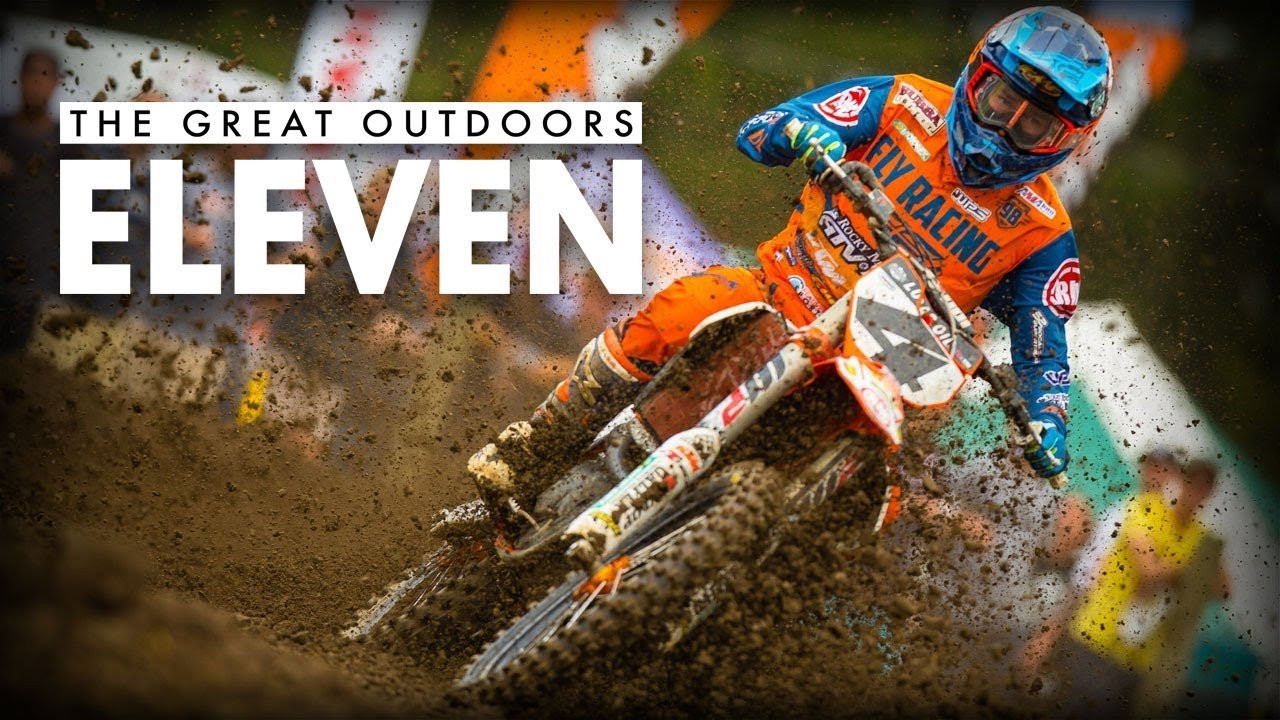 The Great Outdoors: Eleven is now available on Echoboom Sports. Start your free trial today to watch now: https://geni.us/TGO11EB<br /><br />After a 6 year hiatus, the biggest motocross film franchise returns and it's better than ever. TGO Eleven not only showcases American motocross as it has traditionally but expanded globally, covering races in Canada and Europe making the new TGO revival a story that sprawls the planet. <br /><br />A Film by Troy Adamitis<br />Get it HERE: http://geni.us/TGO11<br /><br />Starring: Eli Tomac, Jeffrey Herlings, Aaron Plessinger Blake Baggett, Cooper Web, Antonio Cairoli, Jason Anderson, Zach Osborne, Mike Alessi, Dean Wilson, and more.<br /><br />Subscribe to Echoboom Sports!<br />http://bit.ly/18VxJeD<br /><br />Check out the new http://www.echoboom.tv<br />Like us on Facebook: https://www.facebook.com/echoboomsports<br />Follow us on Twitter: https://twitter.com/EchoBoomSports<br />Follow us on Instagram: http://instagram.com/echoboomsports