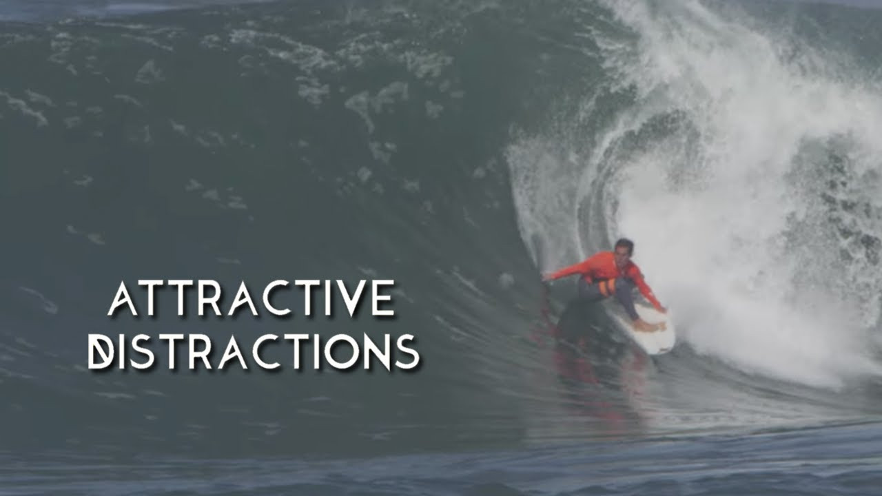 Attractive Distractions is now available on Echoboom Sports. Start your free trial today to watch now: http://geni.us/AttractiveDistractions<br /><br />Take Shelter's Attractive Distractions takes 10 of the most progressive young surfers today on a journey from their hometowns to far off destinations. From paddling Jaws at 50 feet, to airs yet to be seen, it captures surfing at its highest level. Here, Albee, Torrey, Nic, and Matt test their mettle against a dredging Portuguese slab. <br /><br /><br />Subscribe to EchoBoom Sports!<br />http://bit.ly/18VxJeD<br /><br />Check out the new http://www.echoboom.tv<br />Like us on Facebook: https://www.facebook.com/echoboomsports<br />Follow us on Twitter: https://twitter.com/EchoBoomSports<br />Follow us on Instagram: http://instagram.com/echoboomsports