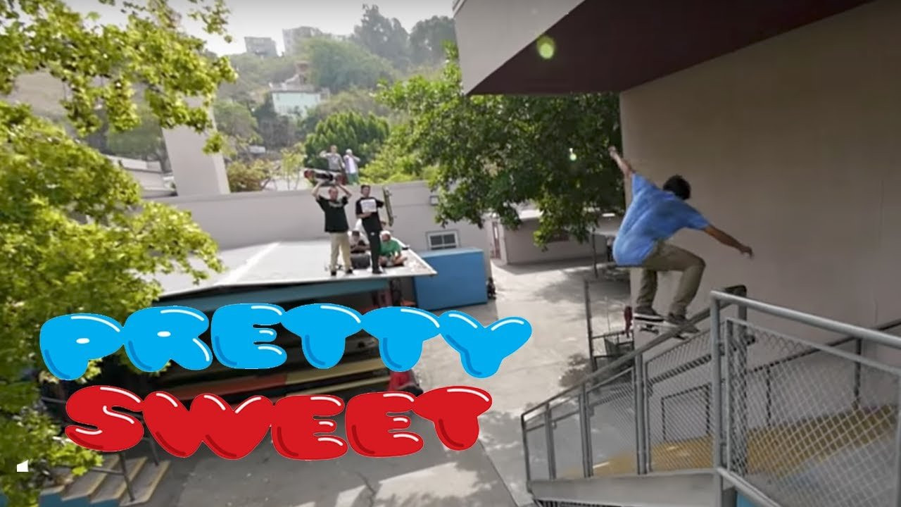 Pretty Sweet is now available on Echoboom Sports. Start your free trial today to watch now: http://geni.us/PrettySweetEBSVOD<br /><br />Watch more skateboarding films with a FREE TRIAL of Echoboom Sports, the essential subscription for action sports films available on all your favorite devices. Get it now at http://www.tryEchoboom.com/<br /><br />This is an epic tale of two gangs, like The Jets and The Sharks. But Girl and Chocolate aren't even gangs. Some of them act tough and some of them act like babies. But they are even more unlike the Jets and The Sharks in that they aren't even battling each other for territory. They really don't know what the hell they are doing. They don't have a feud, most of them really like each other so that is another thing they don't have in common with the Jets and the Sharks. What they do have in common with The Jets and The Sharks is they love to dance. And when I say dance, I mean SKATE. And when I say SKATE, I mean really good. From the directors that brought you Mouse, Yeah Right and Fully Flared, another chapter in this tale with no plot, no ending but beautiful inner battles acted out on a little board with wheels.<br /><br />Subscribe to EchoBoom Sports!<br />http://bit.ly/18VxJeD<br /><br />Check out the new http://www.echoboom.tv<br />Like us on Facebook: https://www.facebook.com/echoboomsports<br />Follow us on Twitter: https://twitter.com/EchoBoomSports<br />Follow us on Instagram: http://instagram.com/echoboomsports