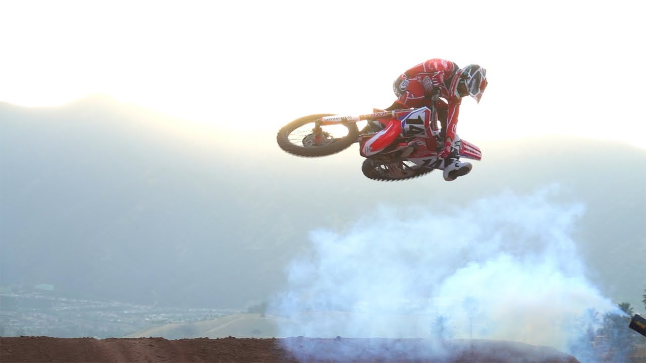 Check out what went into the creation of Team Honda HRC's Cole Seely's TransWorld Motocross May 2018 cover shoot in this behind the scenes video.