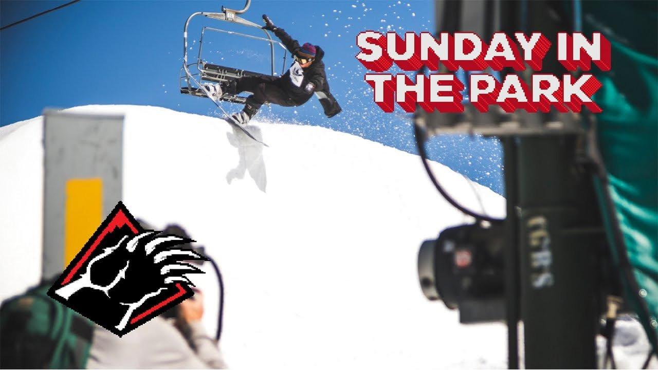 An epic day in the park of Bear Mountain in Southern California.