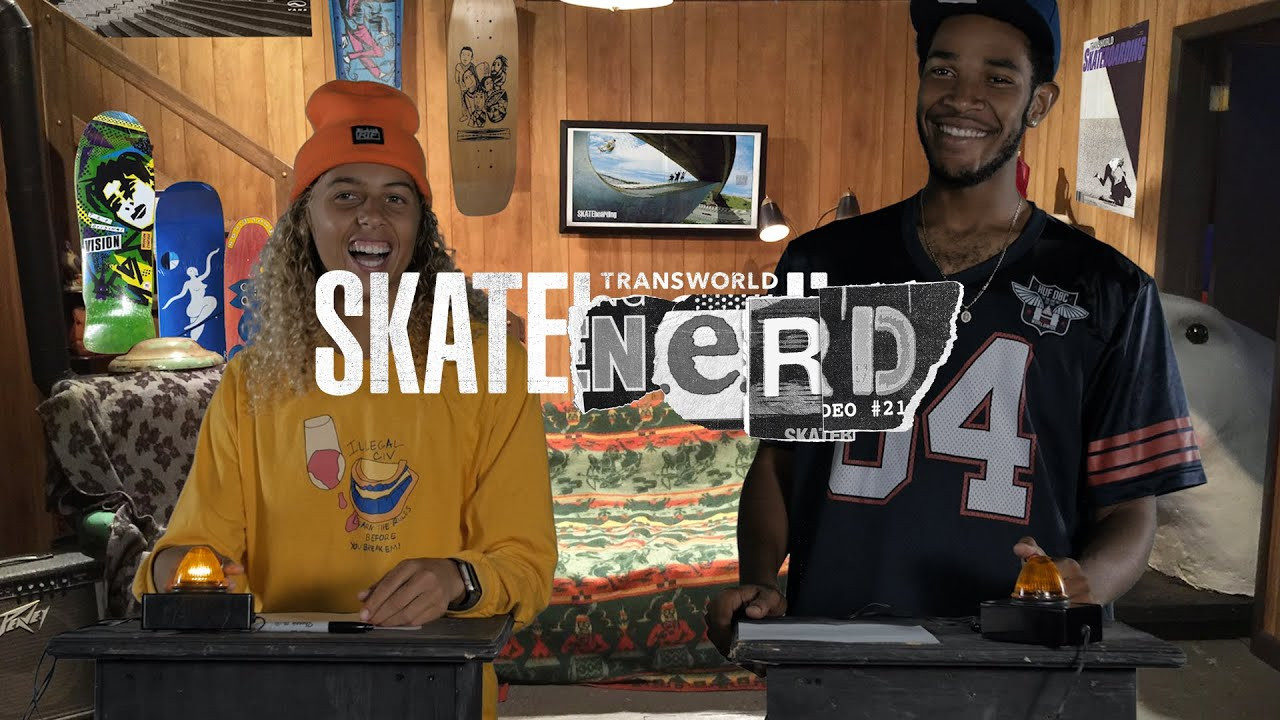 Two of Illegal Civ's riders Olan Prenatt and Kevin White stepped into the new Skate Nerd studio and put their brains to the test!